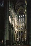 unknow artist Beauvais Cathedral, part of the choir France oil painting artist